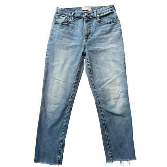 Everlane The Cheeky Jean Crop Denim Jeans Light Wash High Rise Size 29 - Picture 1 of 8